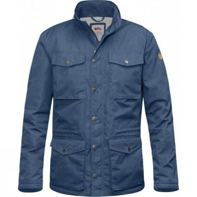 Chaqueta Invierno Fjallraven Räven Hombre Azules - Chile YFO371258